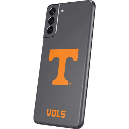 University of Tennessee-Knoxville T Logo Vols on Gray Galaxy S21 Plus 5G Skin